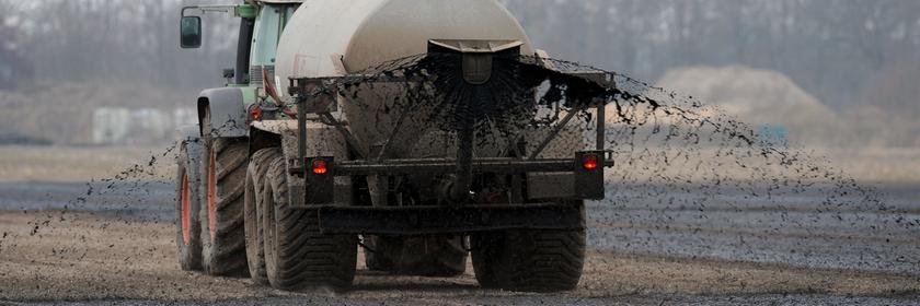 Gülle wird ausgebracht