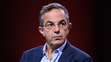 Schriftsteller Navid Kermani auf der Frankfurter Buchmesse am 20.10.2023.
