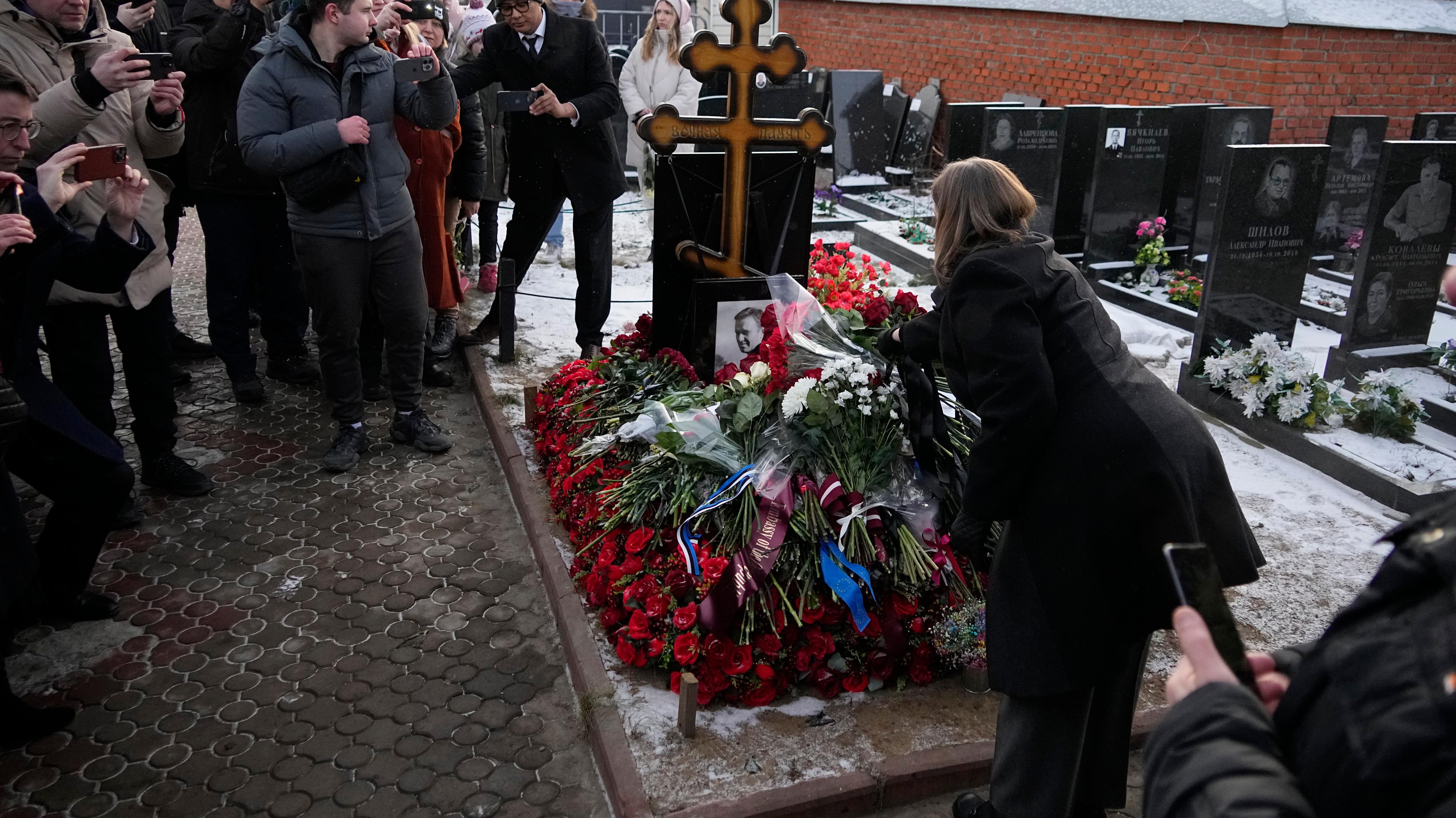 Gedenkfeier für Alexej Nawalny