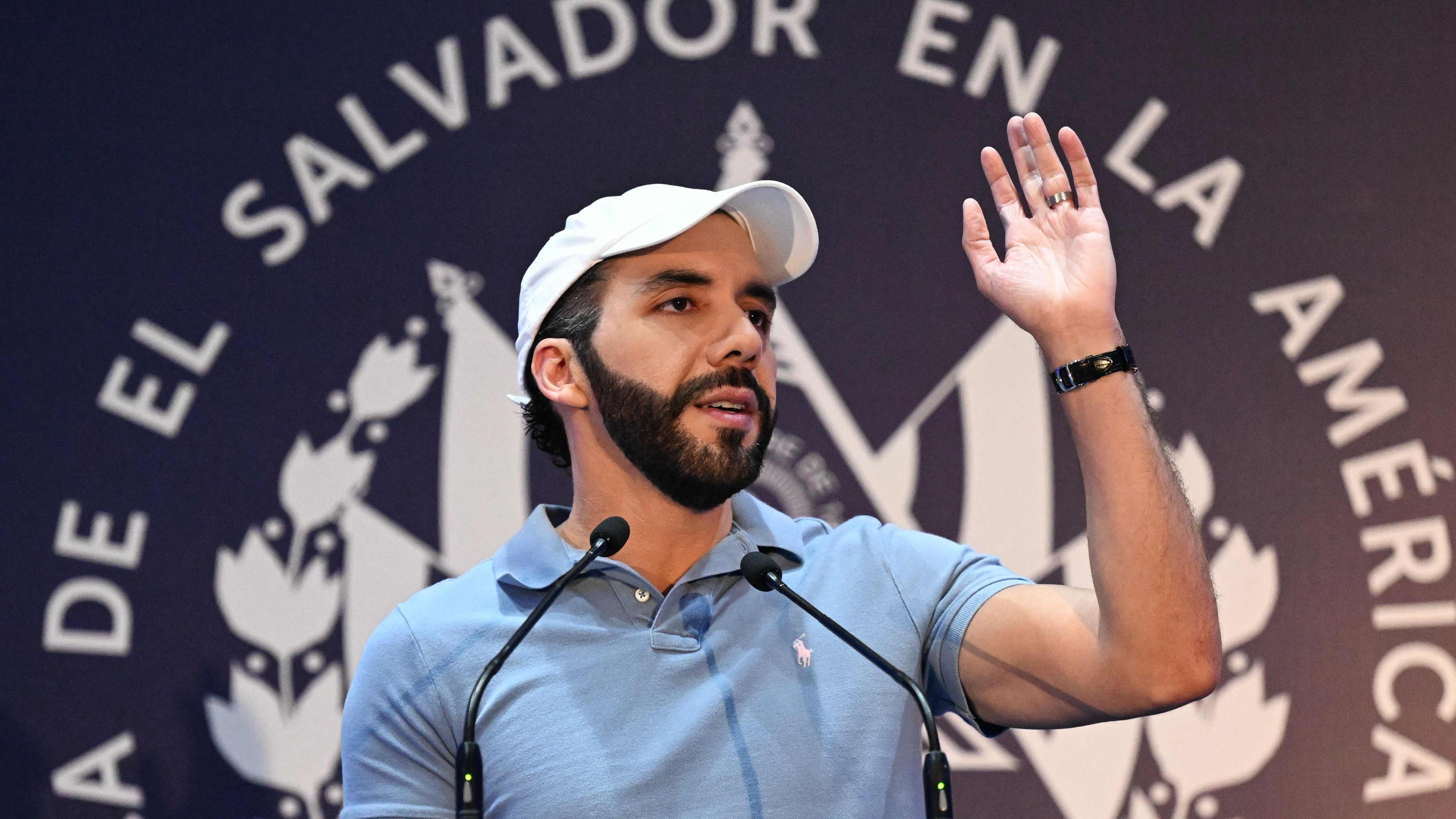 El Salvadors Präsident Nayib Bukele