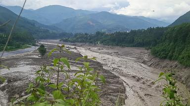 Schlammlawine in Nepal