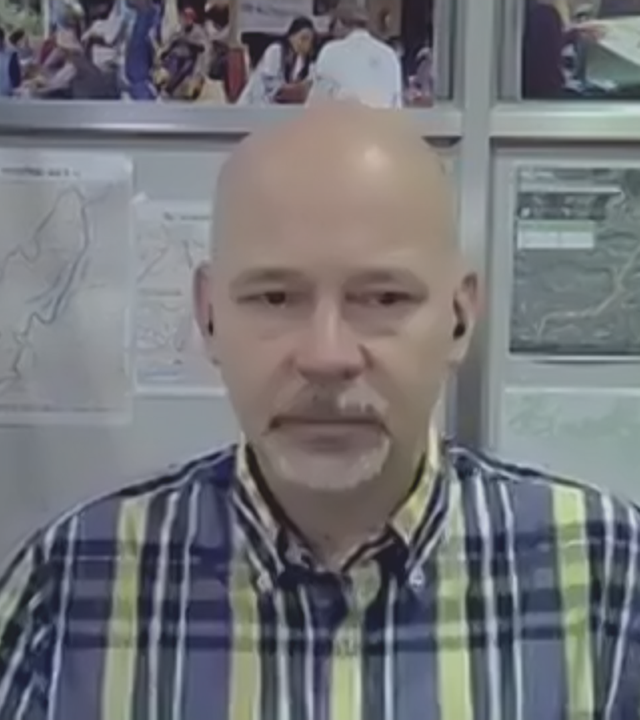 Thomas Meier von der Hilfsorganisation humedica
