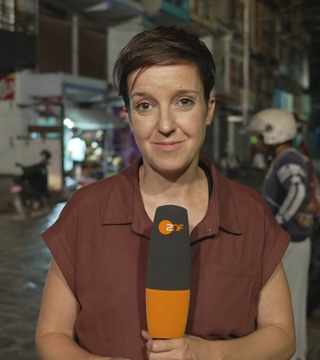 ZDF-Korrespondentin Miriam Steimer