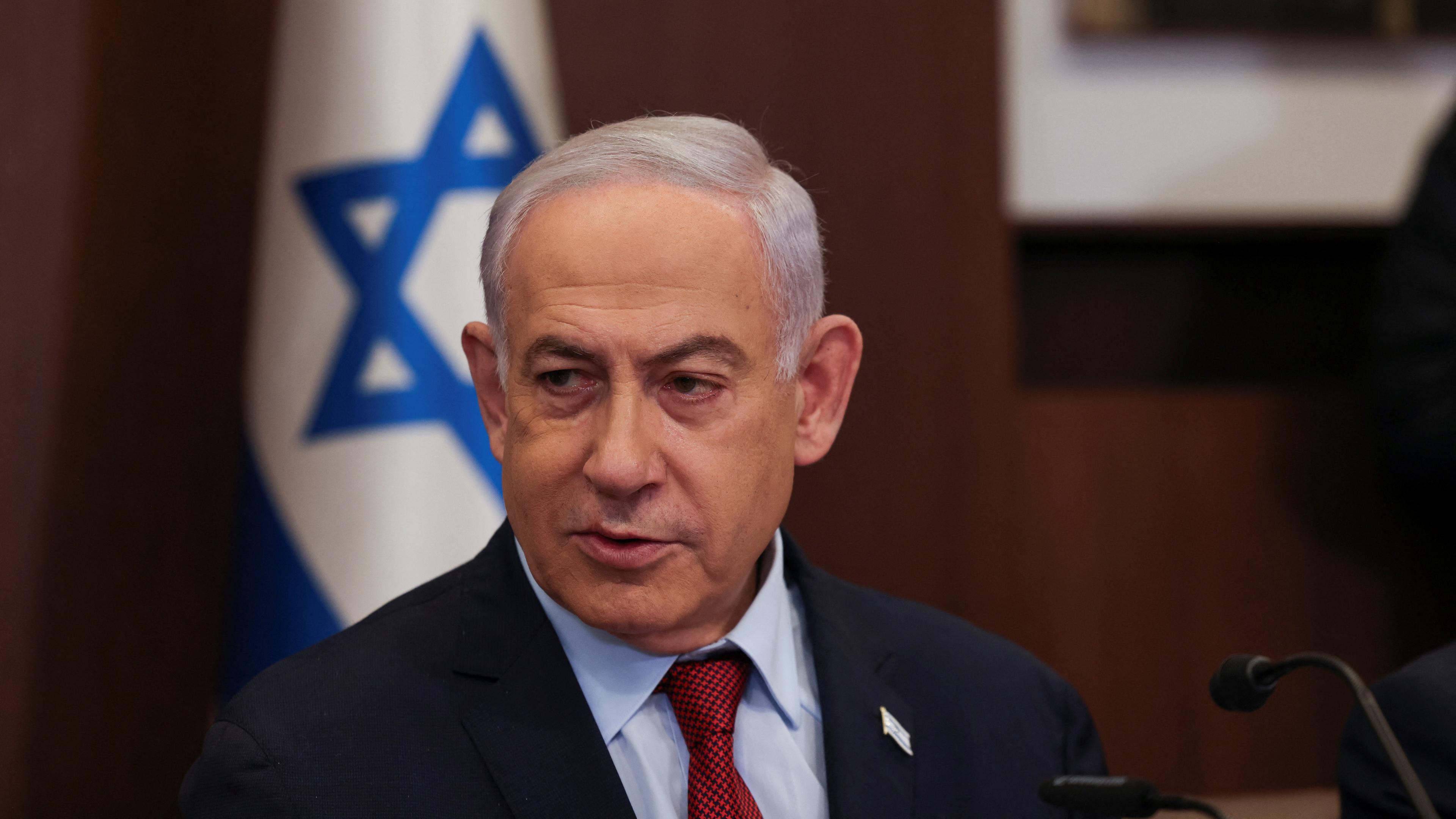 Israels Premierminister Benjamin Netanjahu.