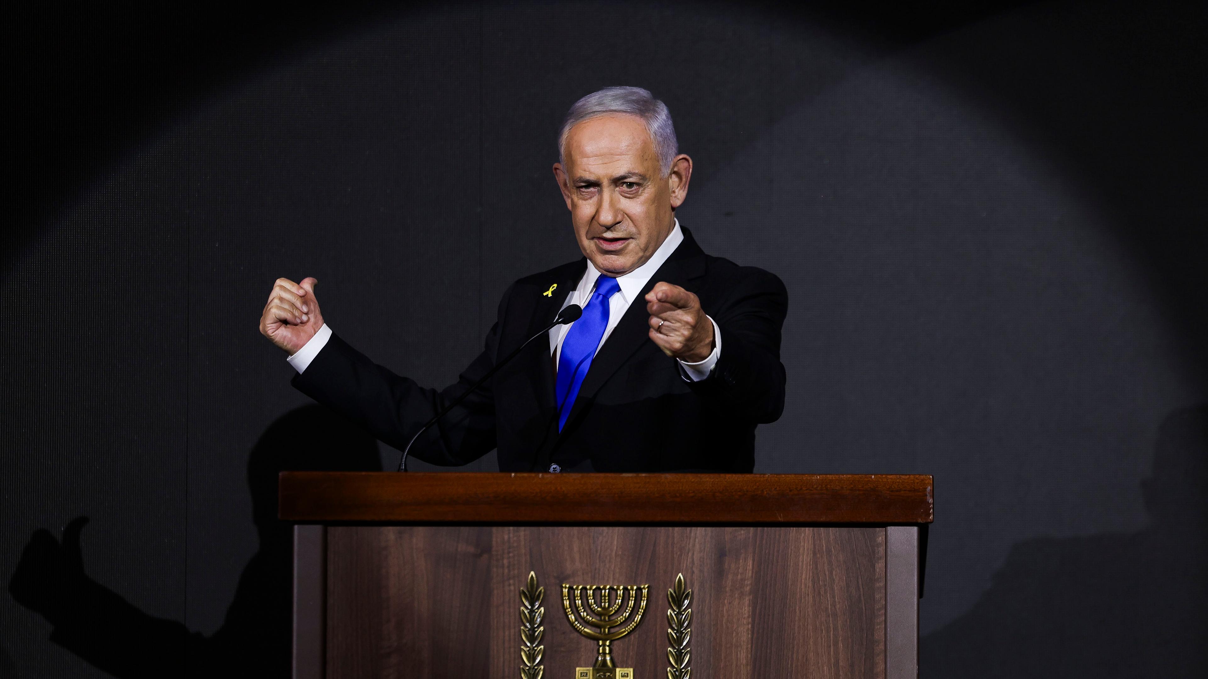 Israels Ministerpräsident Benjamin Netanjahu hat in Jerusalem an einem Empfang zum US-Unabhängigkeitstag teilgenommen.