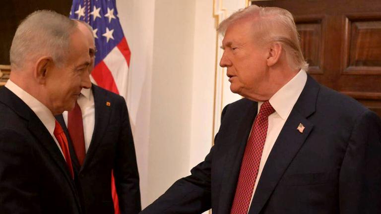 Benjamin Netanjahu und Donald Trump