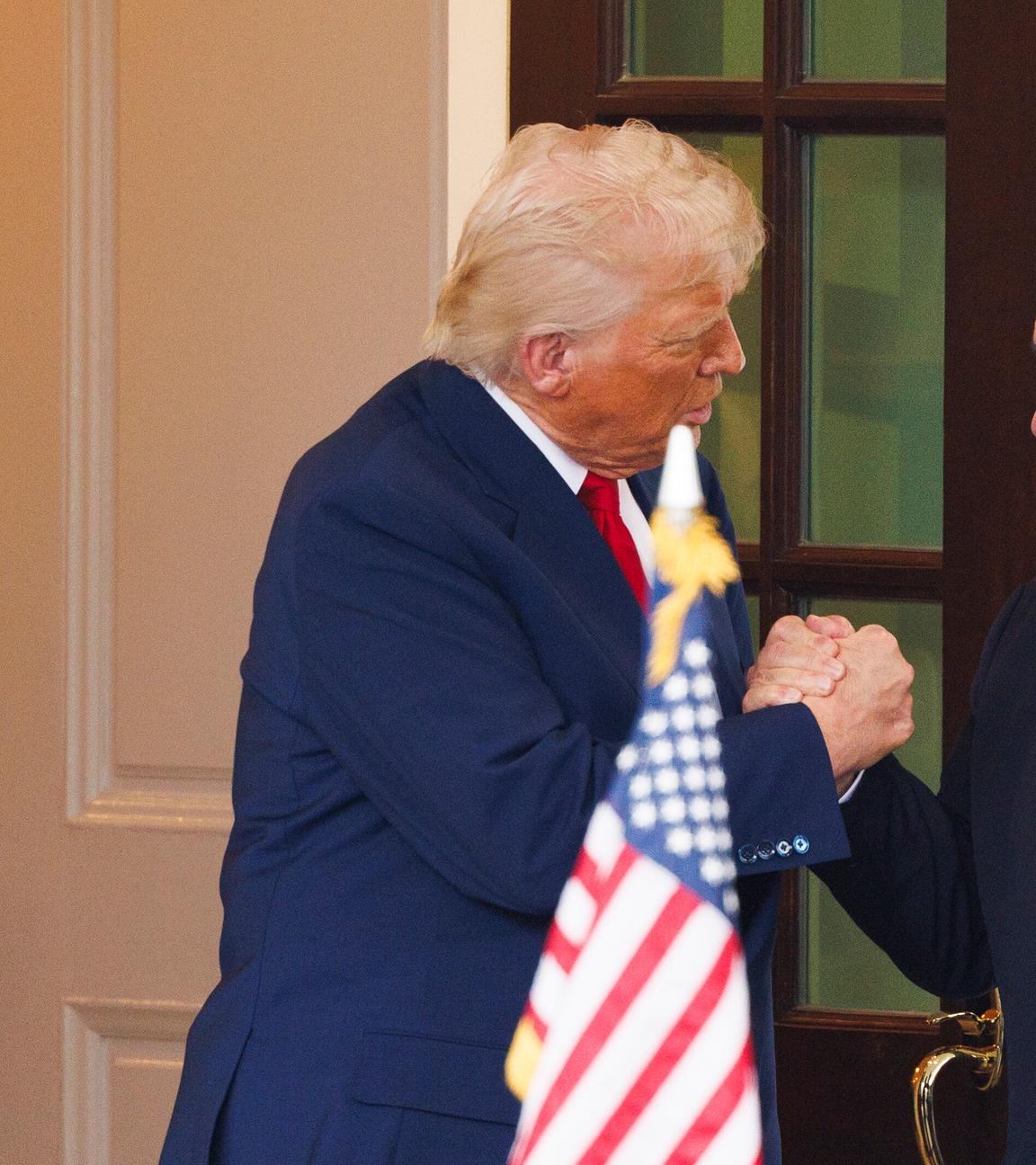 Donald Trump empfängt Benjamin Netanjahu in Washington