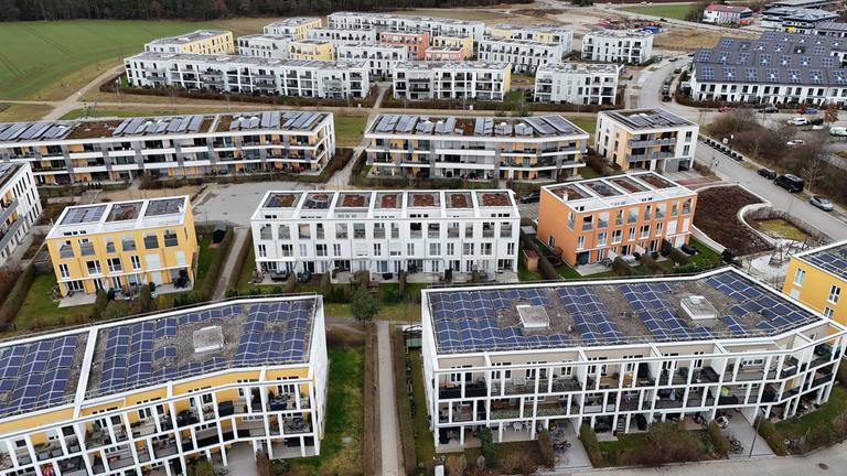 Neubaugebiet im Landkreis München