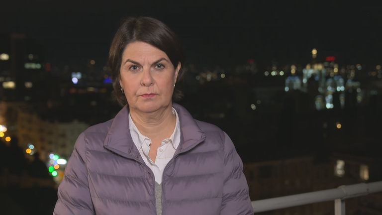 ZDF-Reporterin Anne Brühl berichtet aus Kiew.