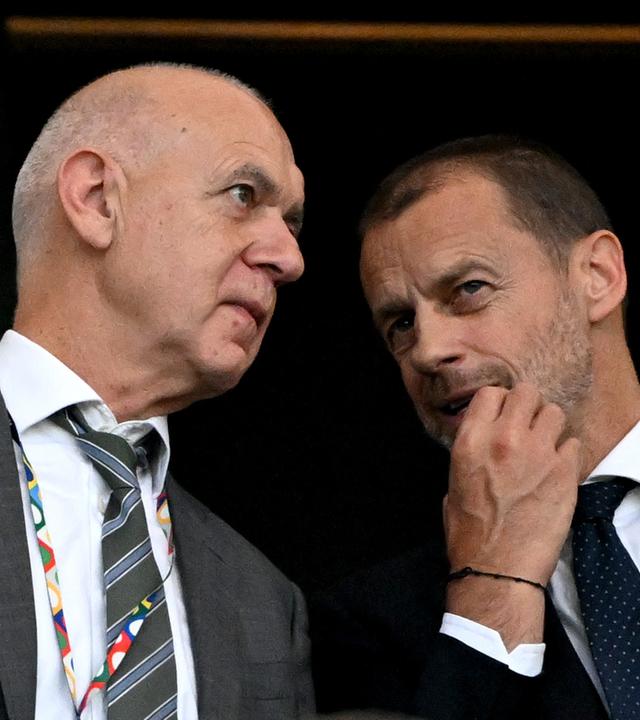 Bernd Neuendorf und Aleksander Ceferin