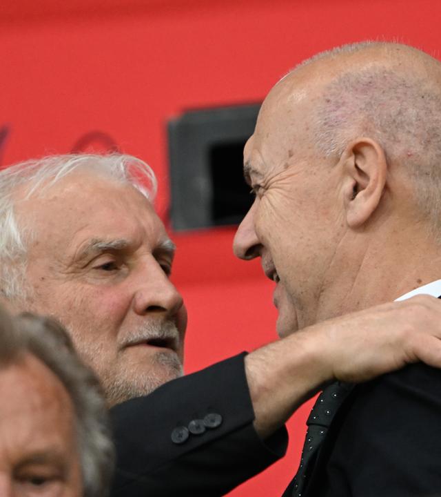 Rudi Völler, DFB-Sportdirektor (l) und Bernd Neuendorf, DFB-Präsident