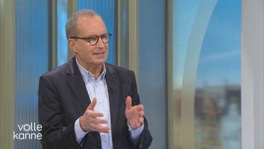 Dr. Christoph Specht am "Volle Kanne"-Pult