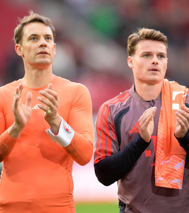 Manuel Neuer und Jonas Urbig