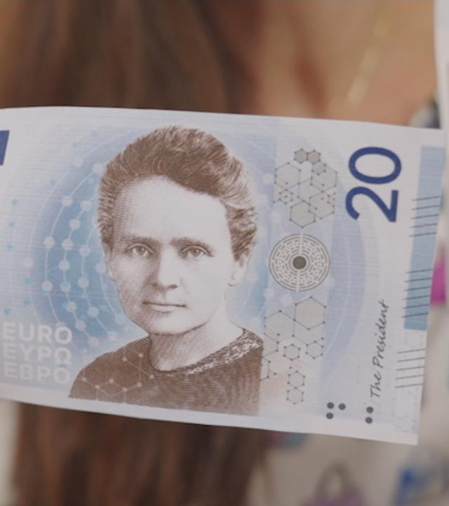 Zwanzig Euroschein im möglichen neuen Design.