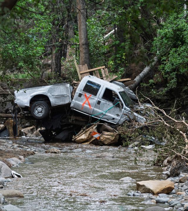 Die Flut in New Mexico 