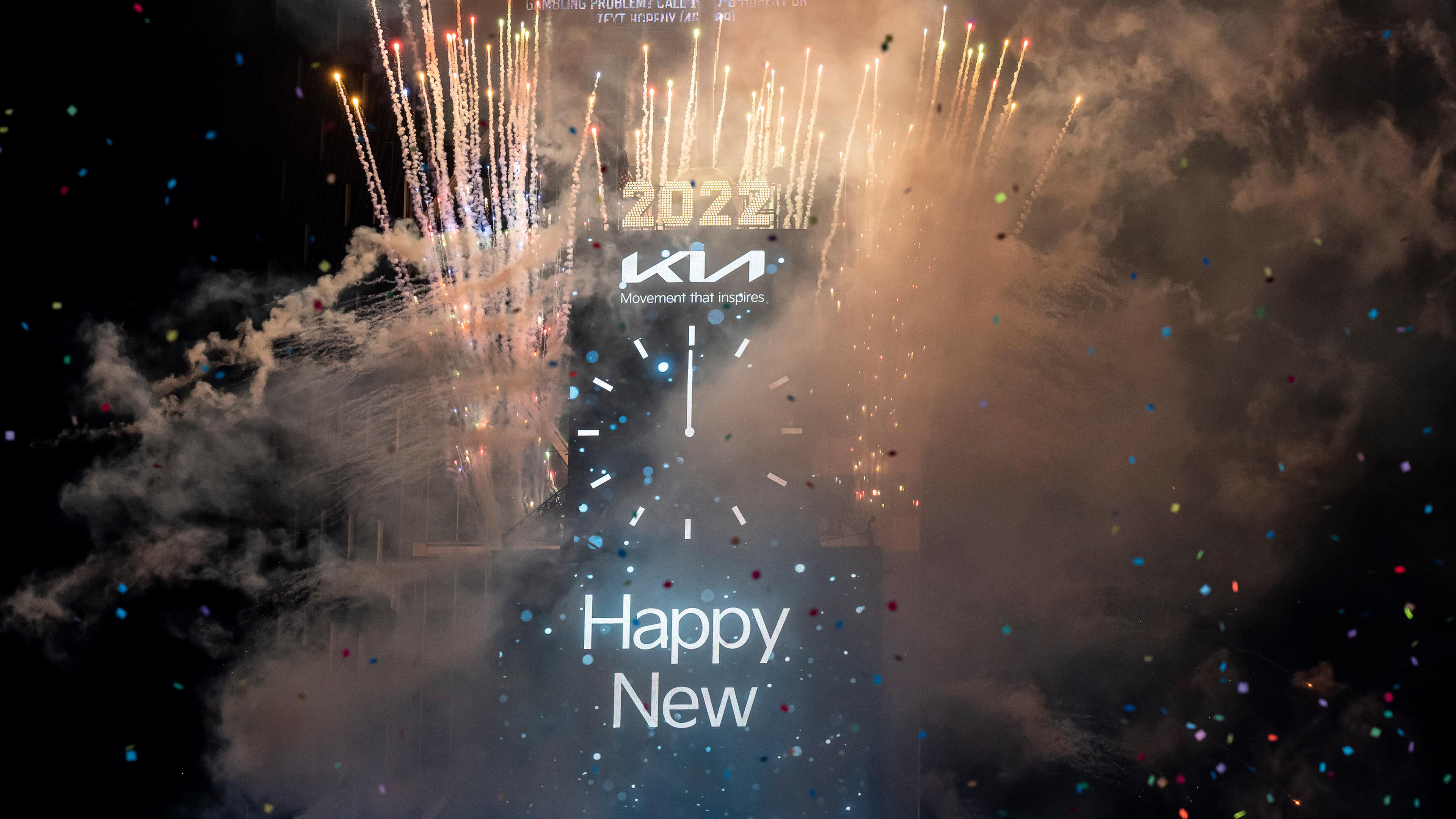 Silvester am Times Square