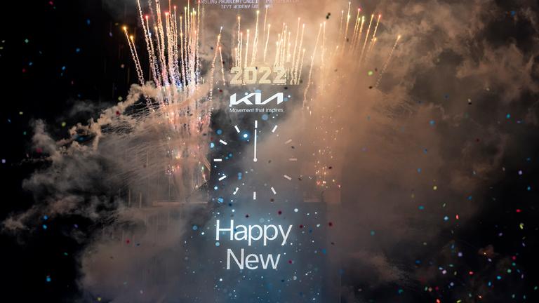 Silvester am Times Square