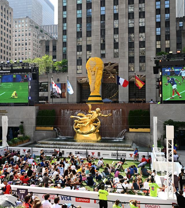 FIFA WM 2026: "Watch Party" zum Halbfinale Frankreich vs Spanien in New York
