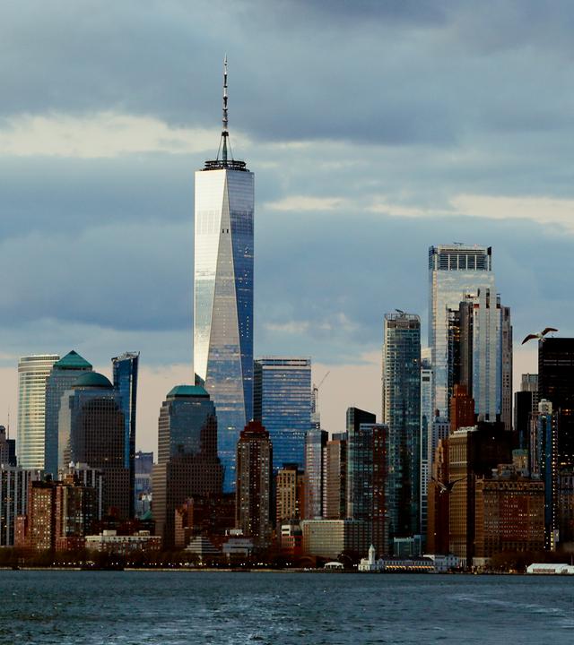 USA, New York: Die Skyline von New York City.