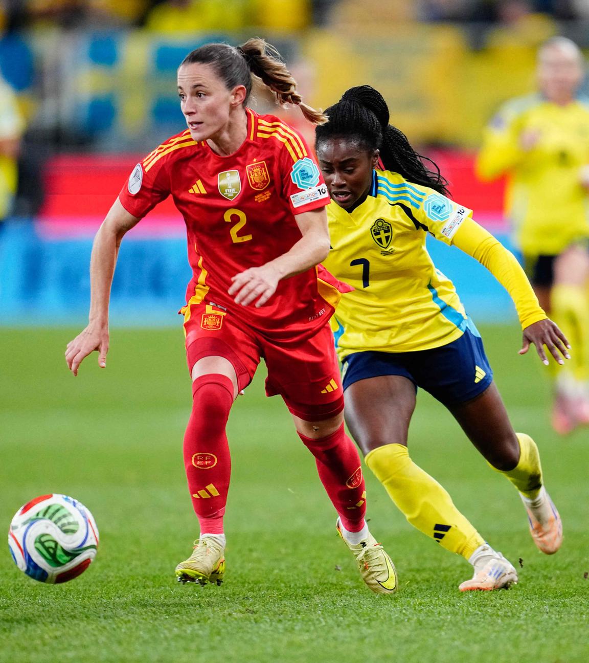 Ona Batlle und Monica Jusu Bah in Schweden am 28.10.25