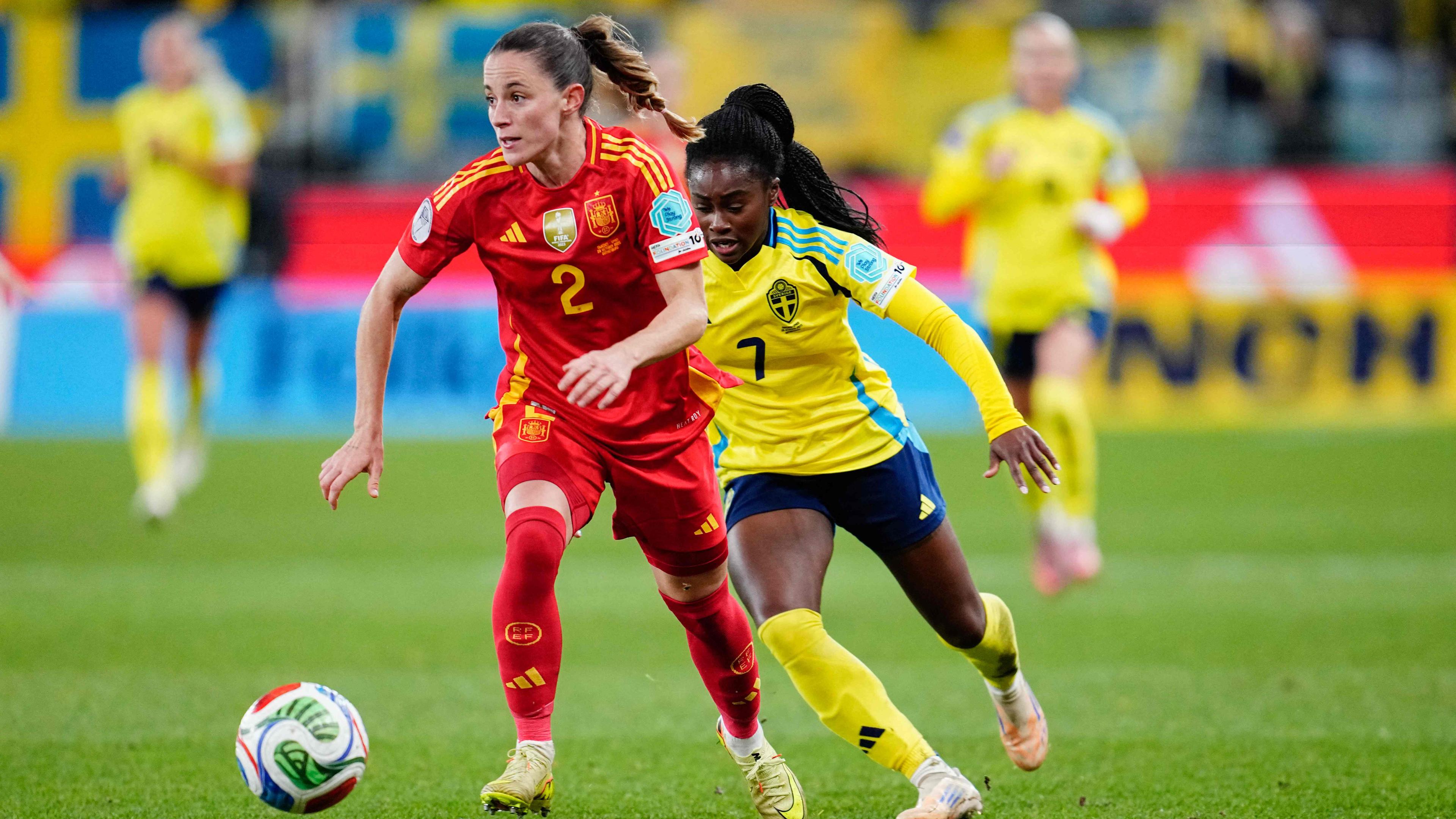 Ona Batlle und Monica Jusu Bah in Schweden am 28.10.25