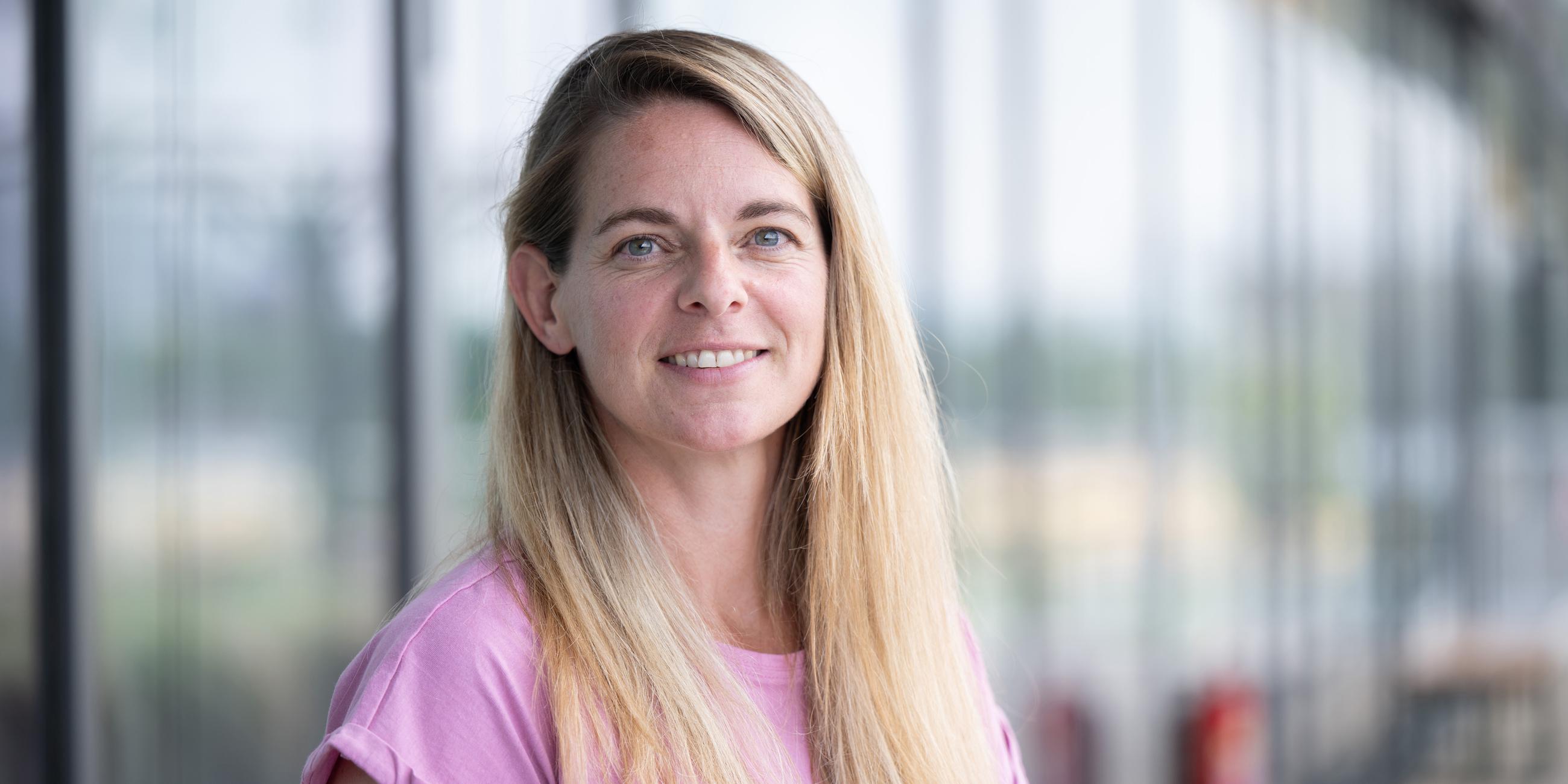  Nia Künzer während eines Treffens zum 20-jährigen Jubiläum der Weltmeisterschaft 2003 der deutschen Fußballerinnen im DFB-Campus.