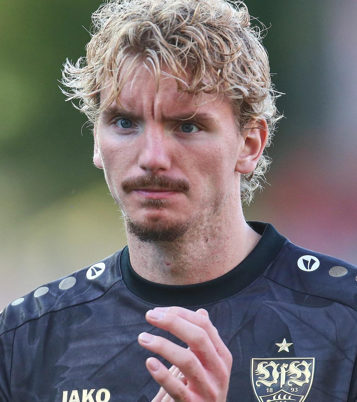 Nick Wolteman VfB Stuttgart am 23.08.2025.