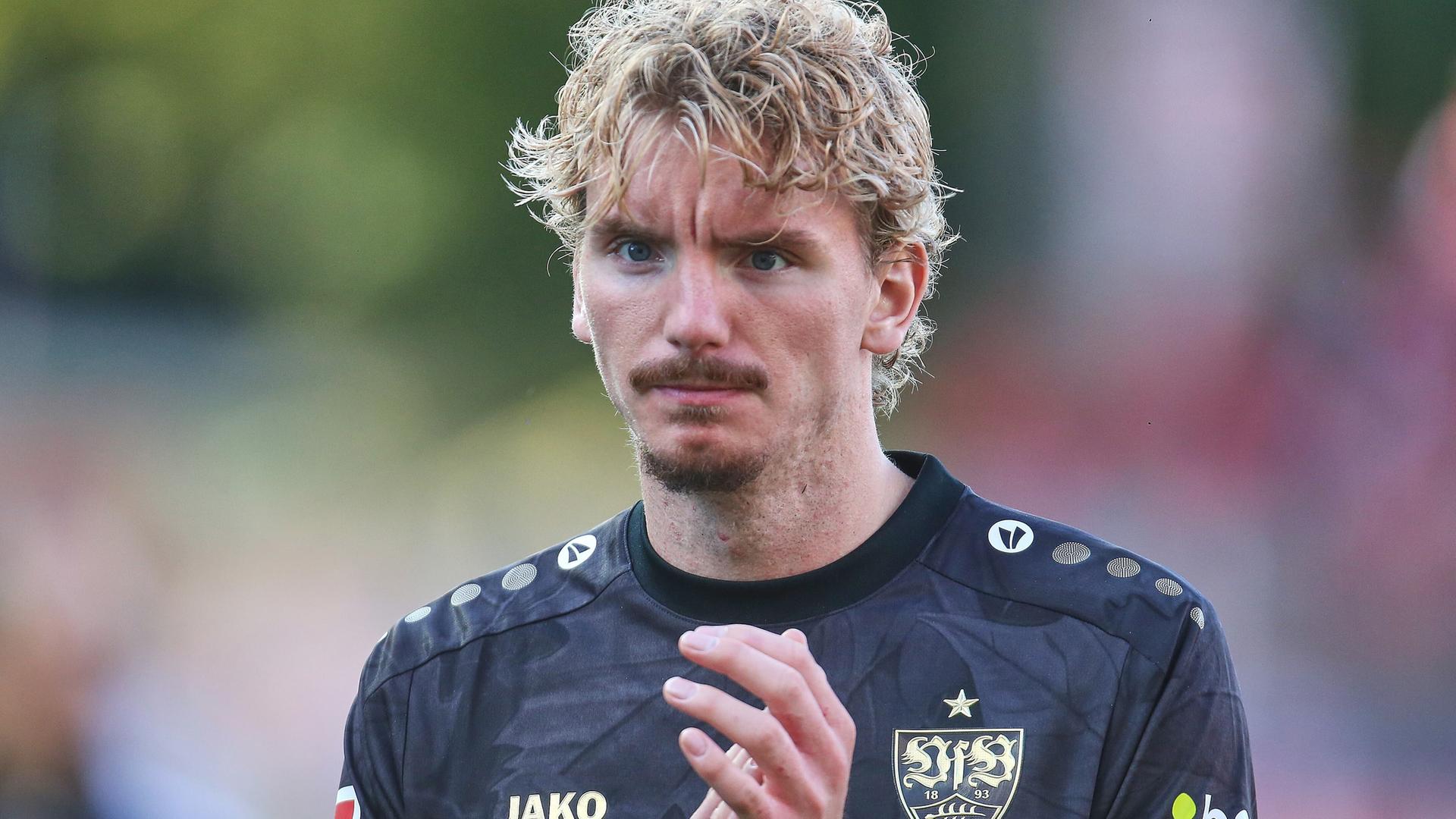 Nick Woltemade VfB Stuttgart am 23.08.2025.