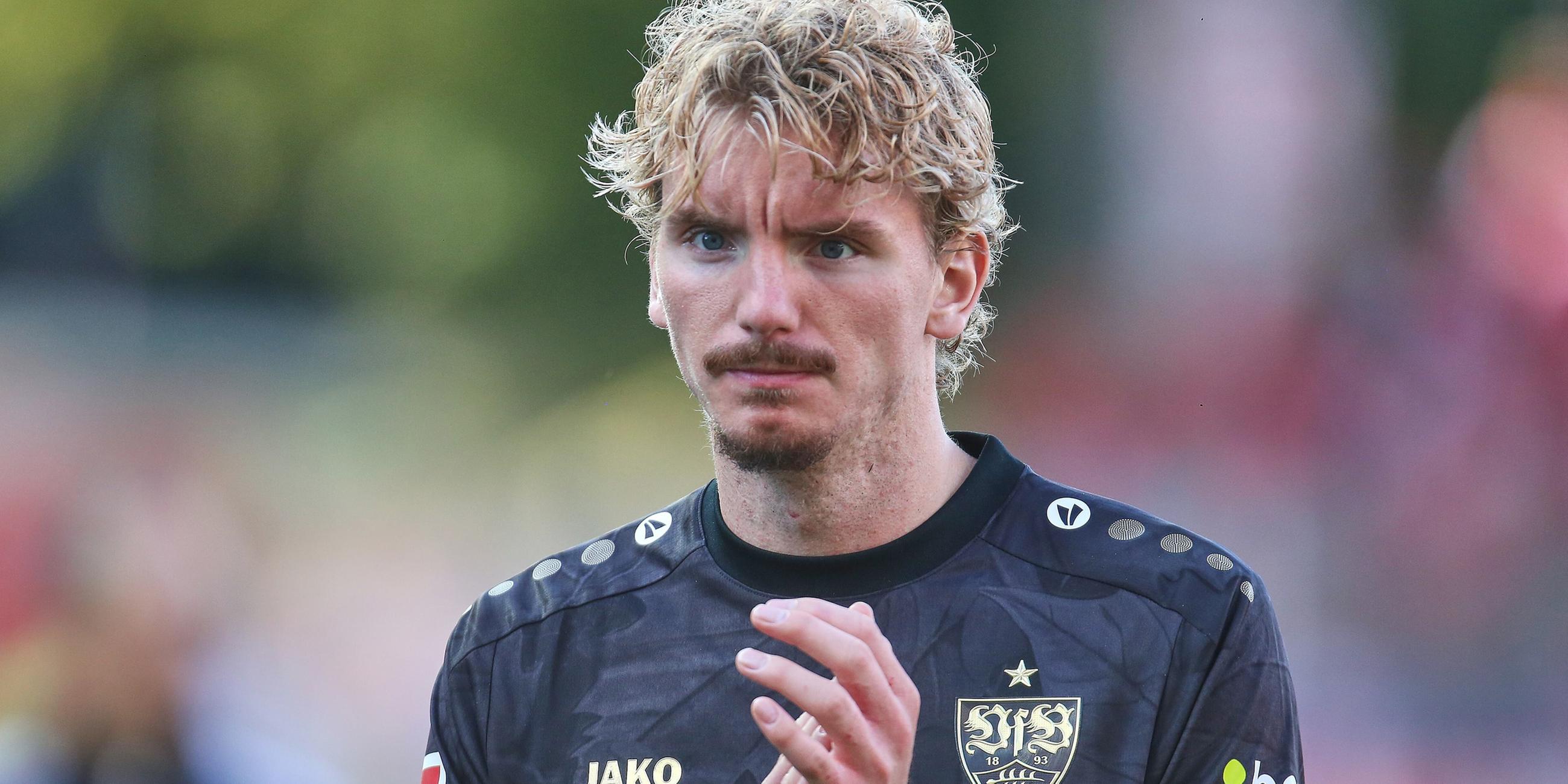 Nick Wolteman VfB Stuttgart am 23.08.2025.