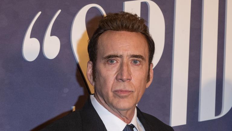Nicolas Cage bei der Spider-Noir-Premiere in New York.