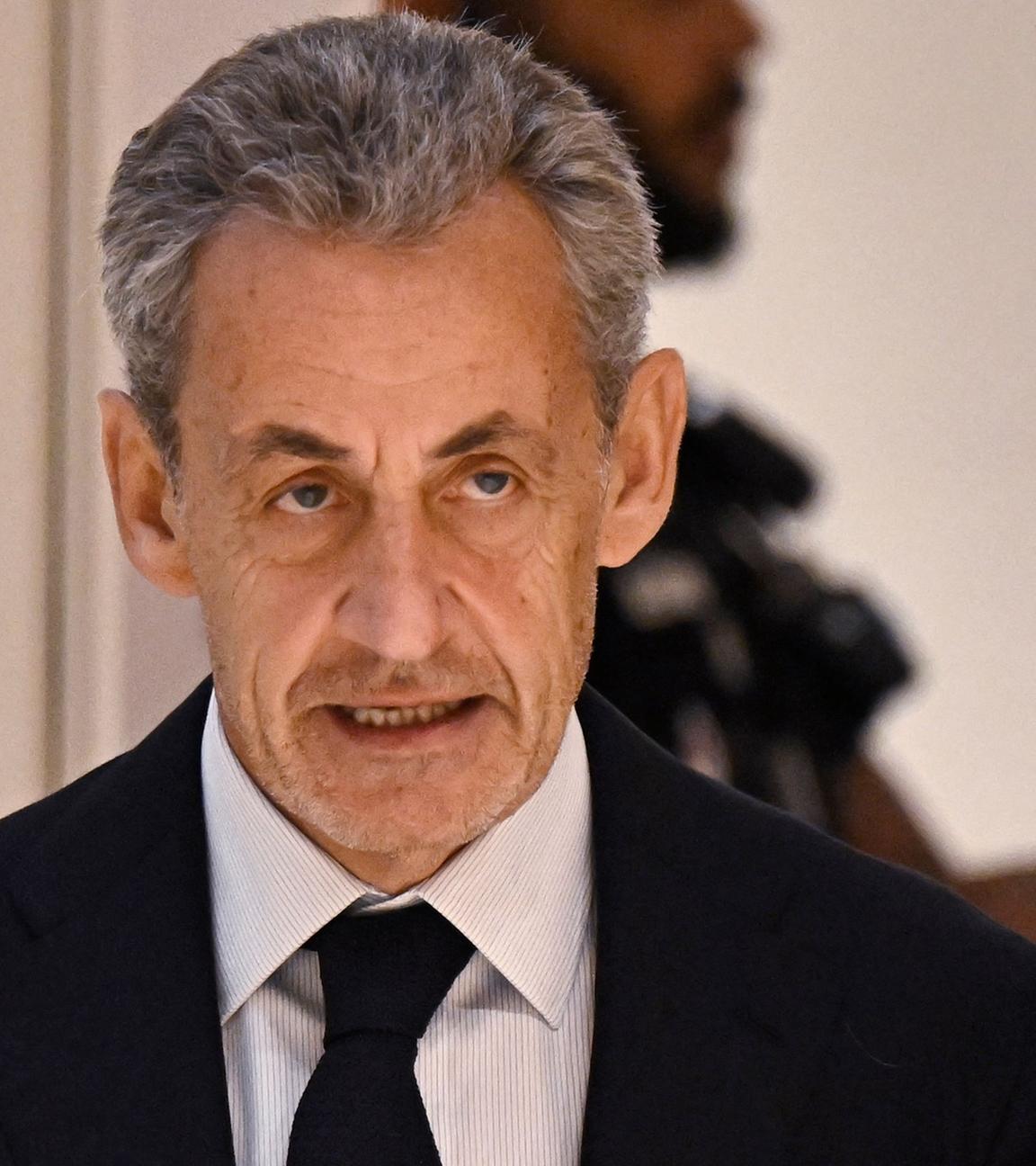 Der ehemalige französische Präsident Nicolas Sarkozy erscheint am 25. 9. 2025 zur Urteilsverkündung