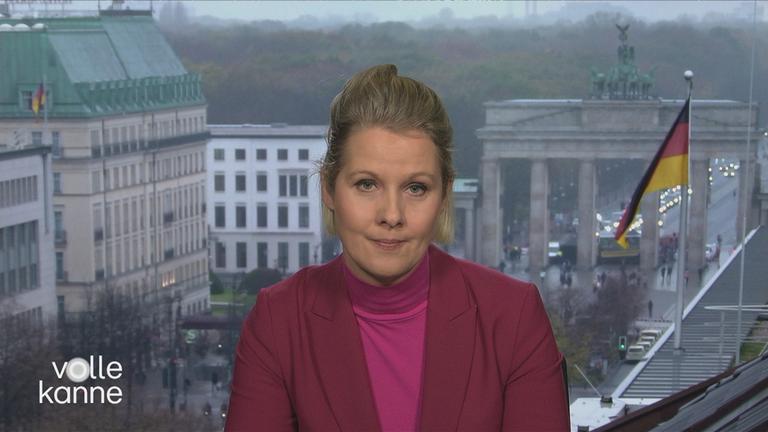 Nicole Diekmann im Gespräch bei "Volle Kanne" vor der Regierungserklärung