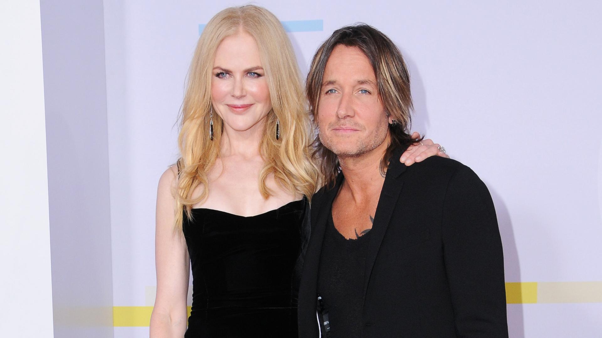 Nicole Kidman und Keith Urban auf einem roten Teppich