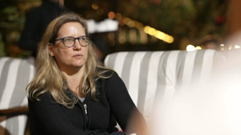 Geographin Nicole in Ruanda