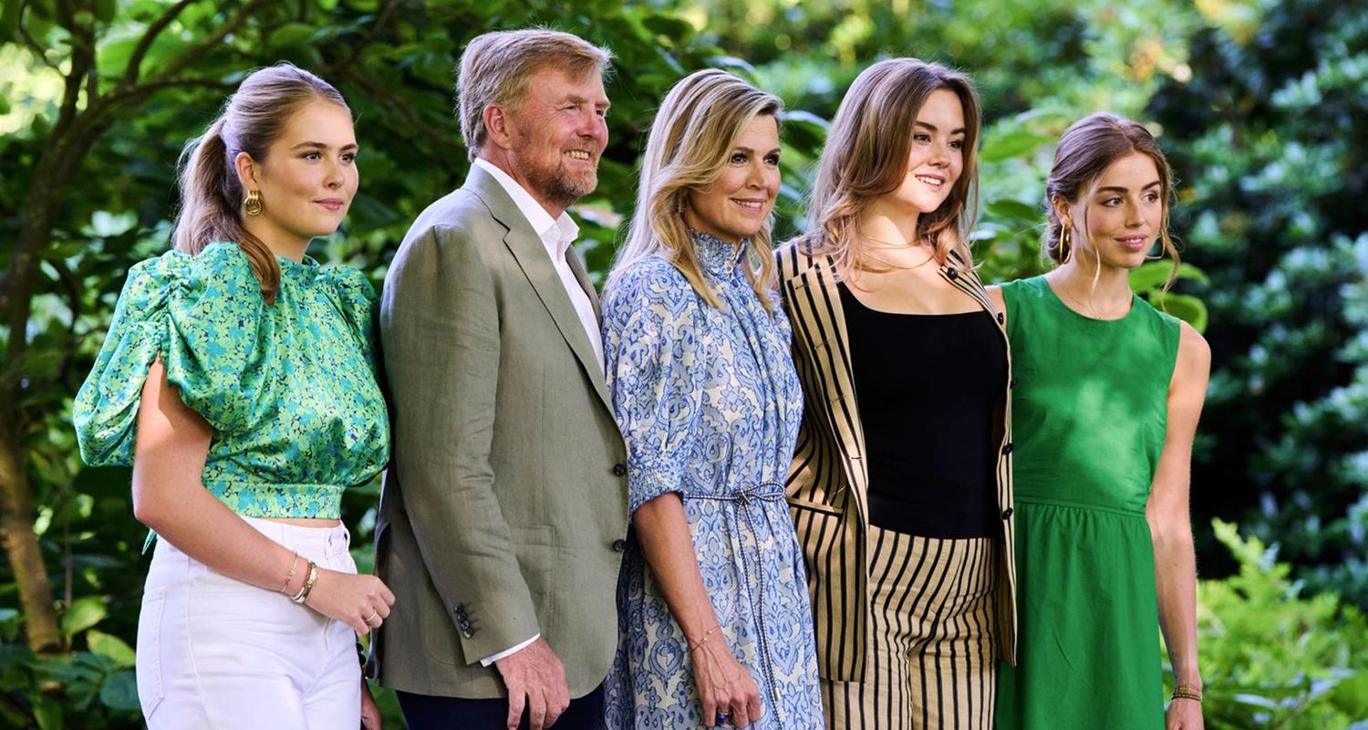 Die Niederländische Royals bei ihrem Sommer Fototermin