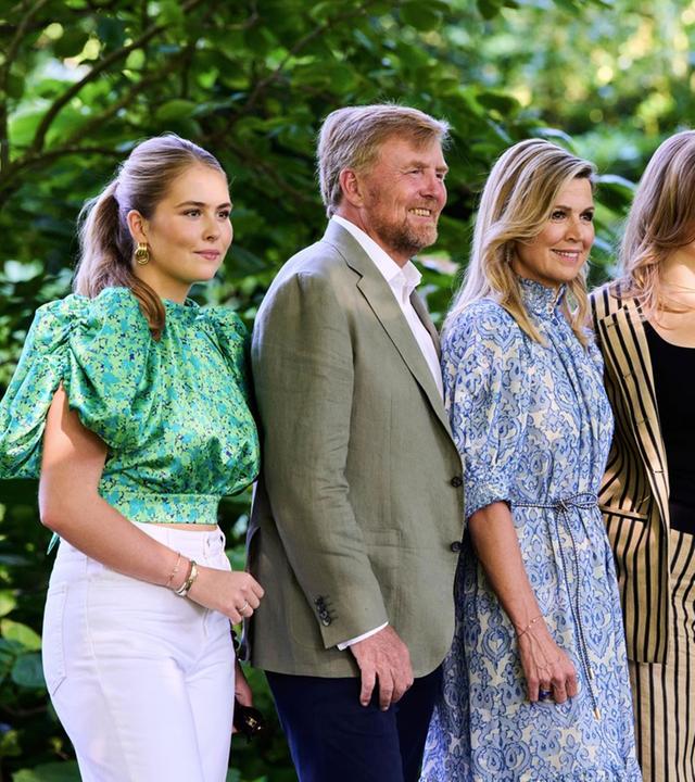 Die Niederländische Royals bei ihrem Sommer Fototermin