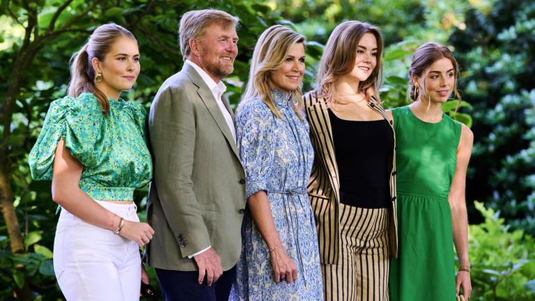Die Niederländische Royals bei ihrem Sommer Fototermin