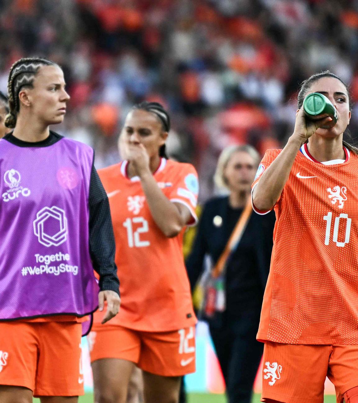Spielerinnen der Niederlande