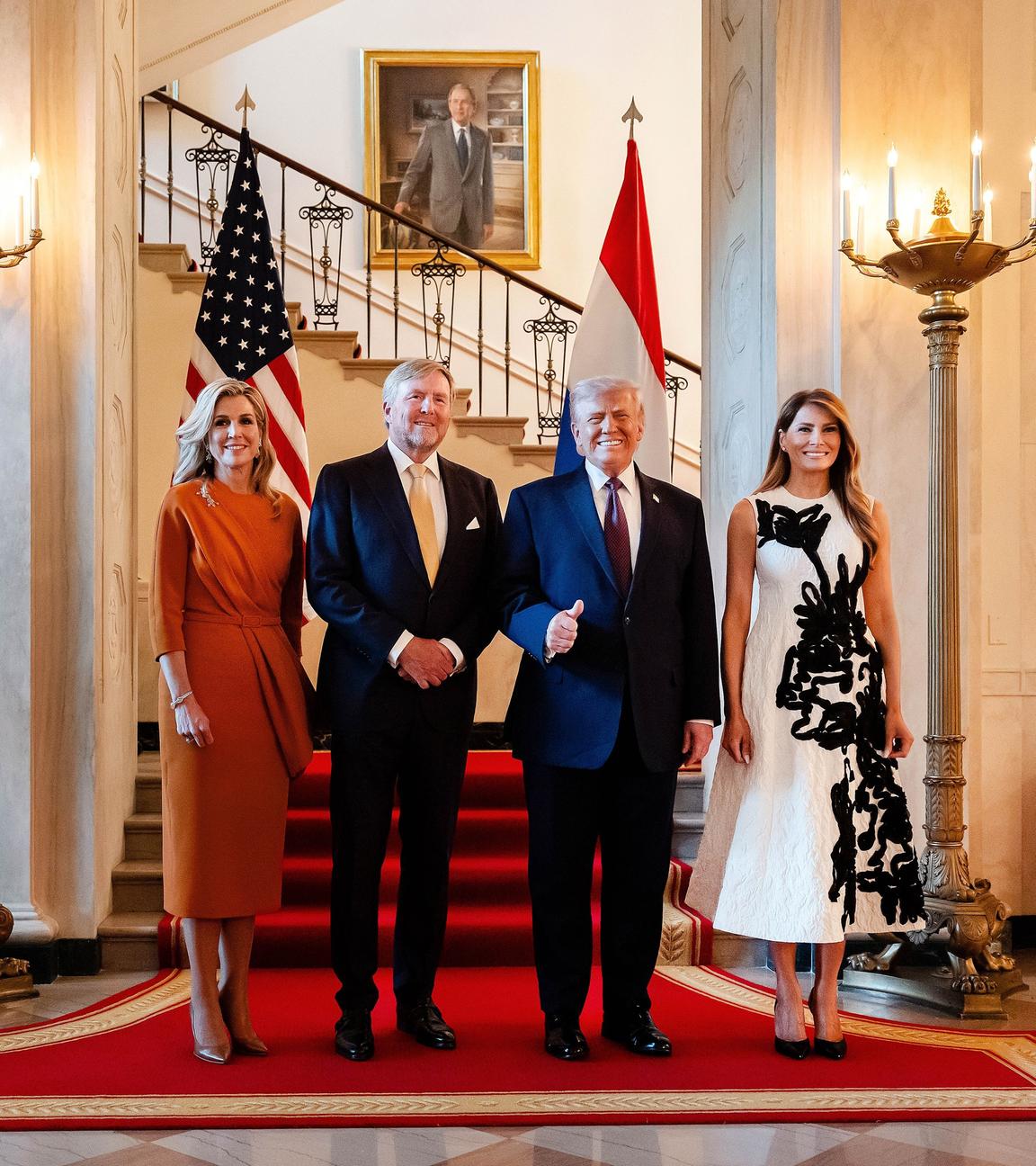 Niederländisches Königspaar besucht die USA