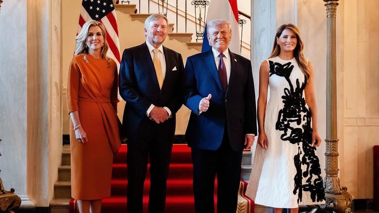 Niederländisches Königspaar besucht die USA