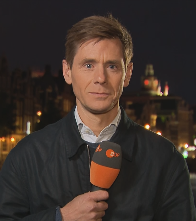 Gunnar Krüger in Amsterdam zur Europawahl