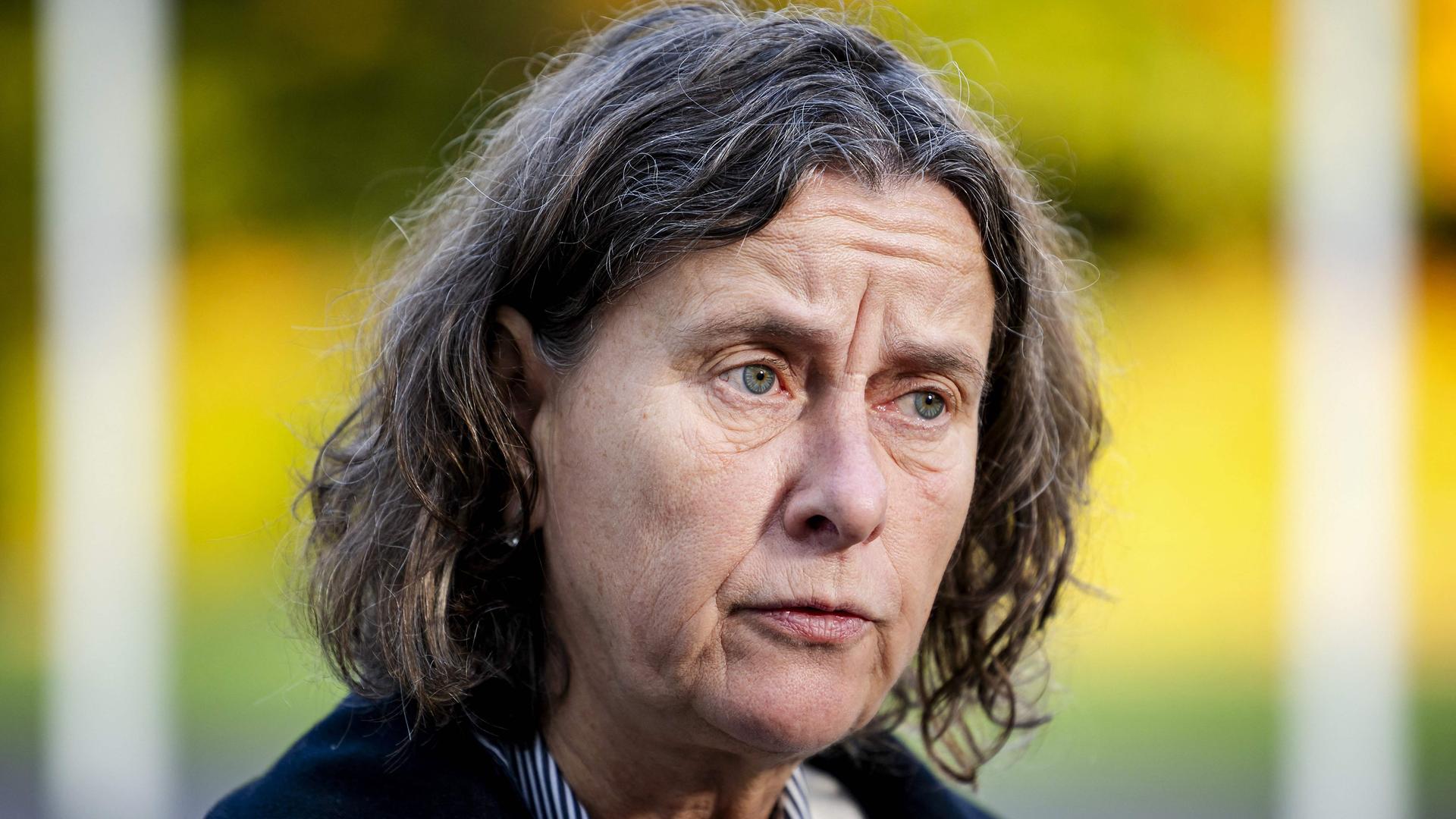 Marjolein Faber-van de Klashorst, niederländische Ministerin für Migration und Asyl, spricht bei einer Veranstaltung im Oktokber in Den Haag.