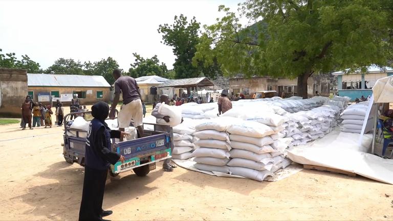 Humanitäre Hilfe in Nigeria