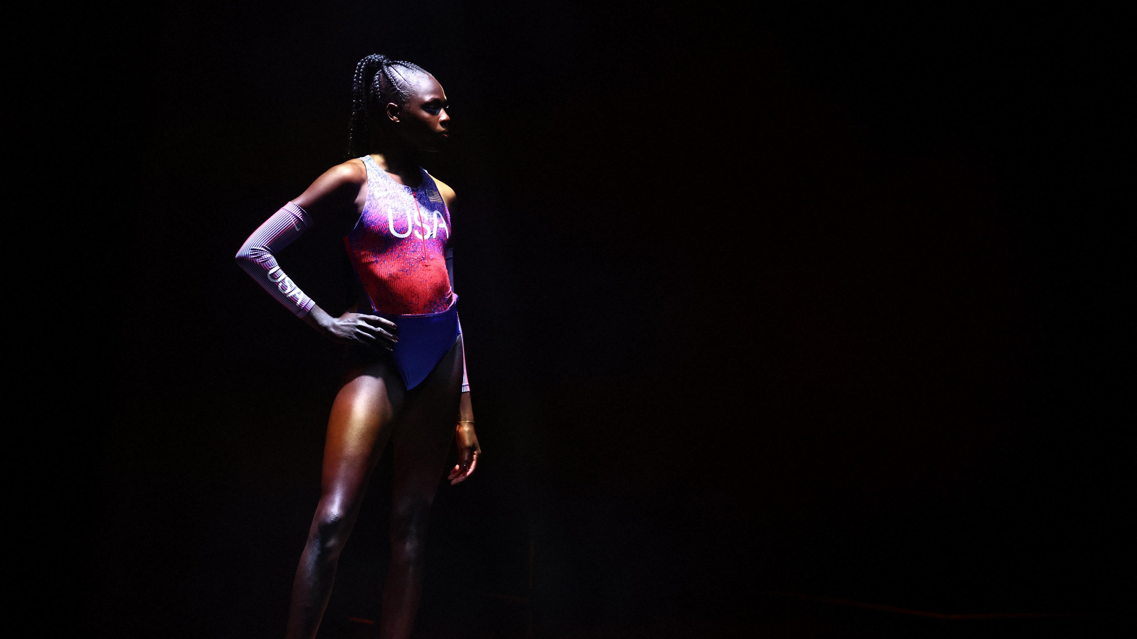 US-Leichtathletinnen Outfit für Olympia