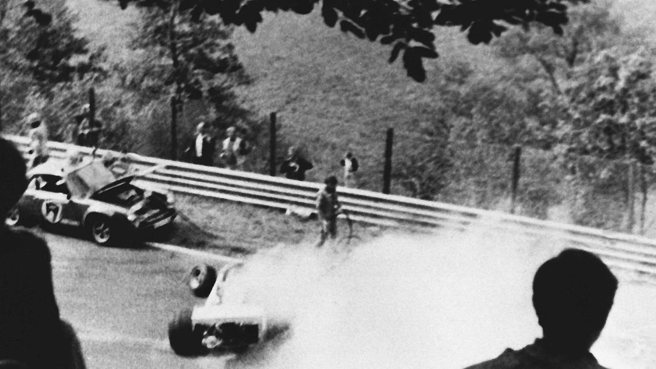 Niki Lauda Unfall am Nürburgring 