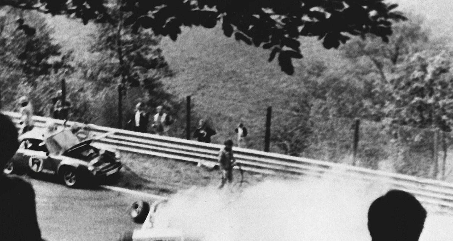 Niki Lauda Unfall am Nürburgring 