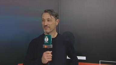 Dortmund-Trainer Niko Kovac im ZDF-Interview nach dem Pokalsieg gegen Bremen