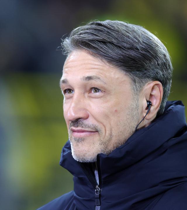 Trainer Niko Kovac beim Bundesliga-Spiel Borussia Dortmund gegen Werder Bremen.