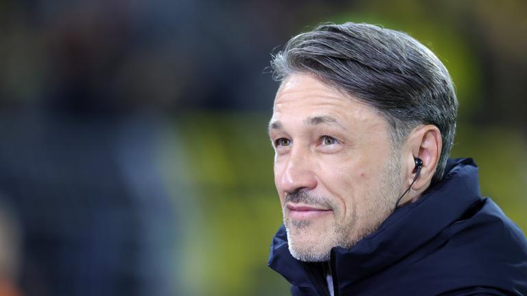 Trainer Niko Kovac beim Bundesliga-Spiel Borussia Dortmund gegen Werder Bremen.