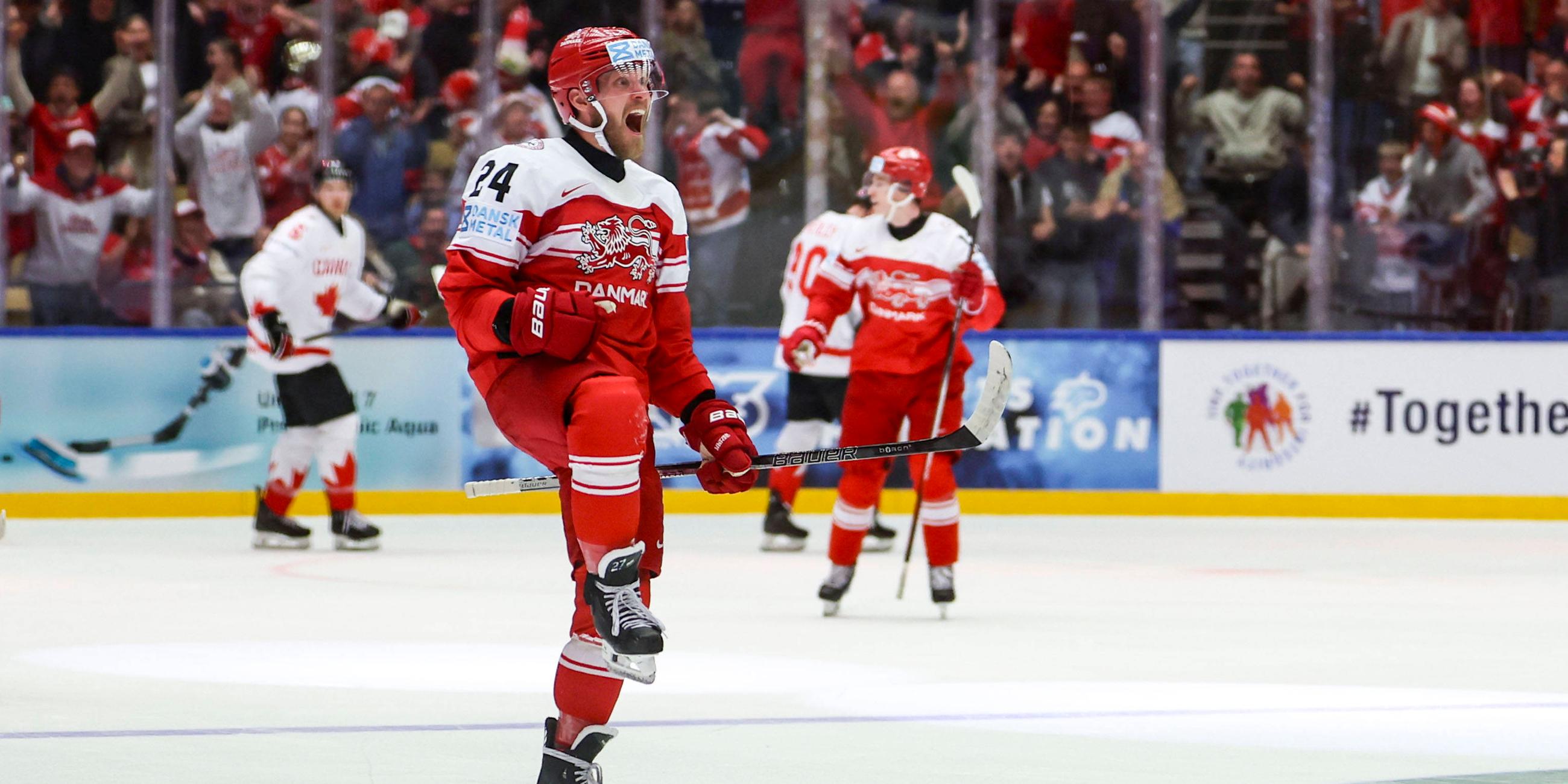 Nikolaj Ehlers jubelt